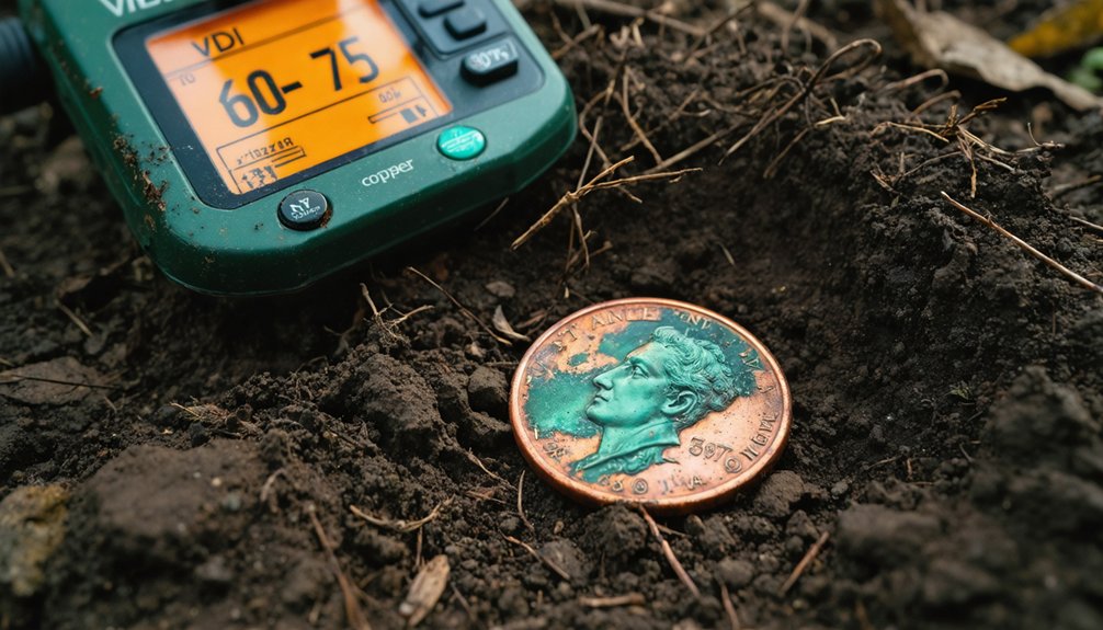 copper detection signal interpretation