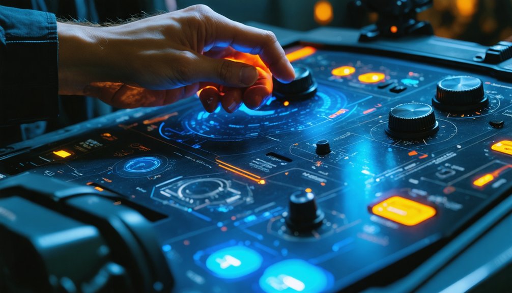 customizable metal detector interface