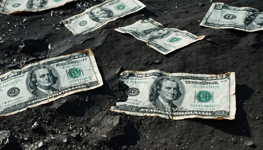 deterioration of recovered bills