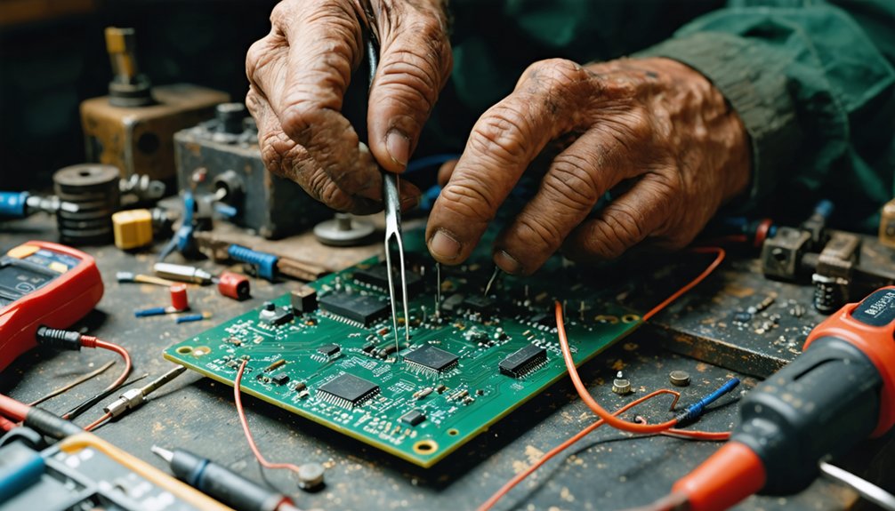 diy detector repair guides