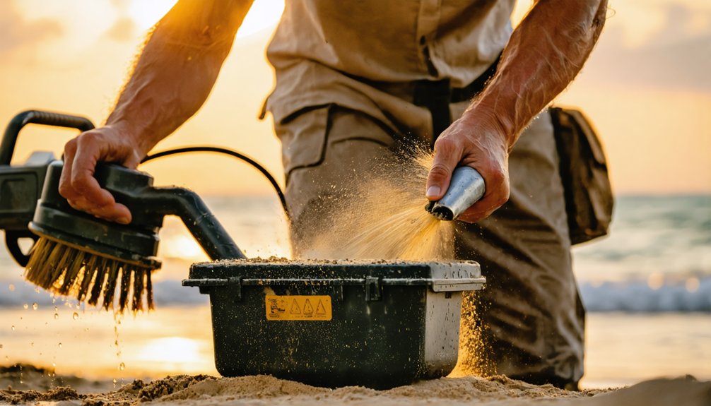 efficient detector cleaning methods