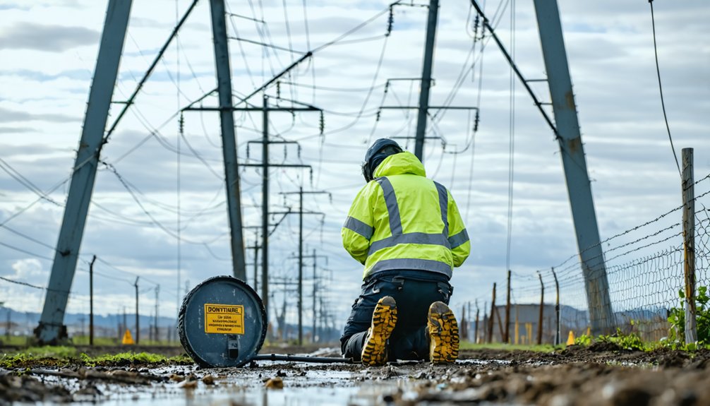 electrical safety during detection