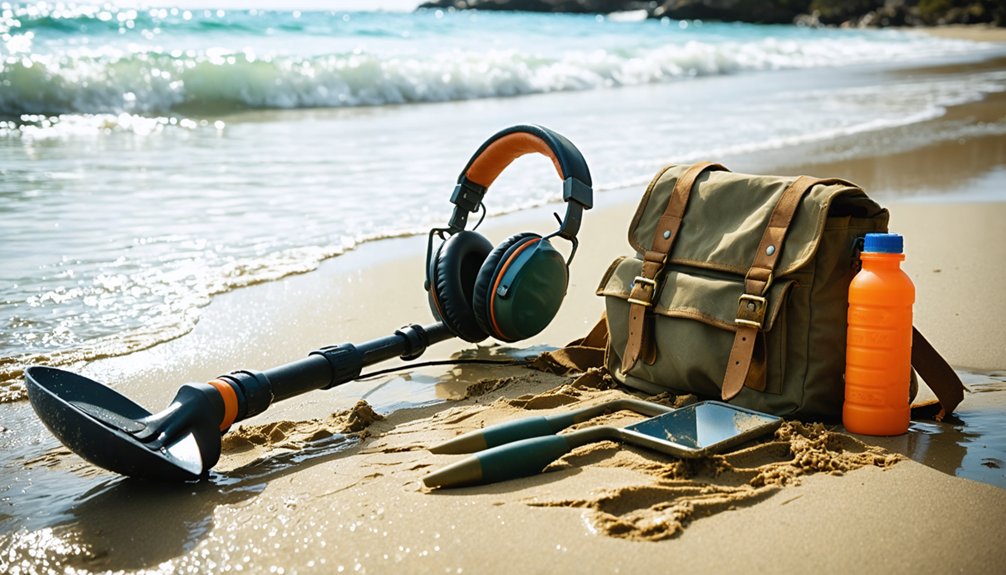 essential beach detecting accessories