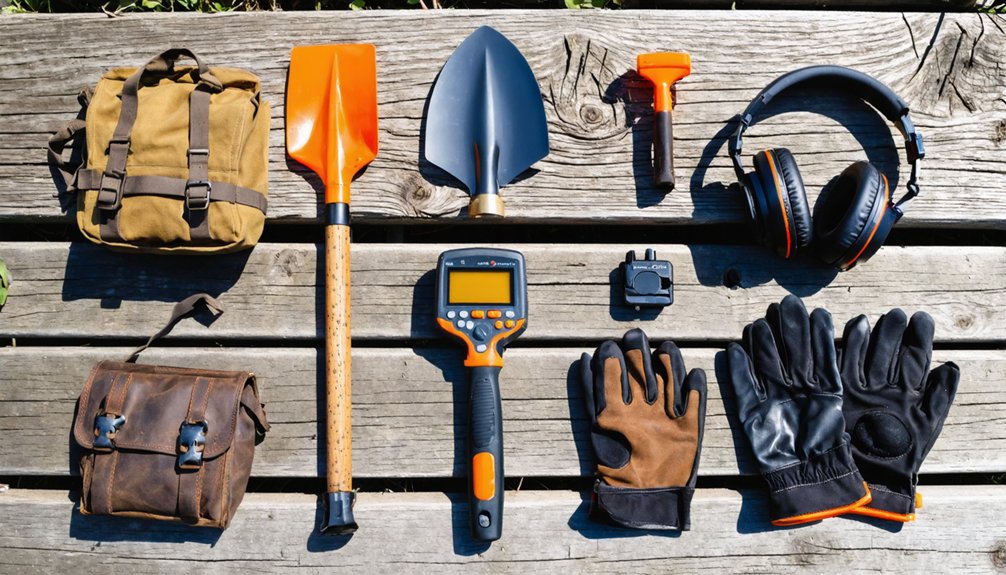 essential metal detecting gear