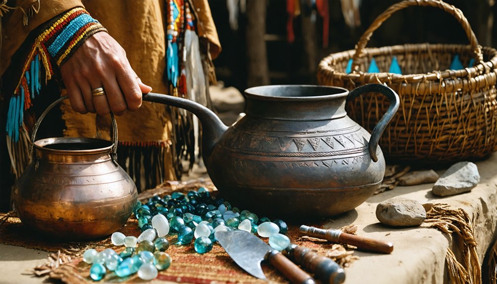 european goods transformed native material culture