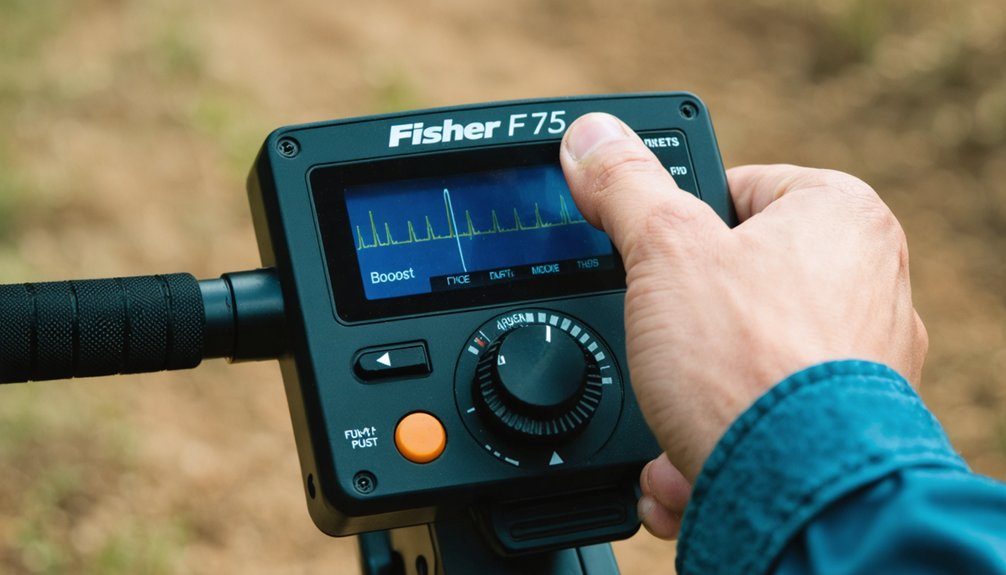 fisher f75 boost process