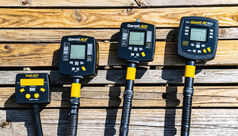 garrett ace series differences