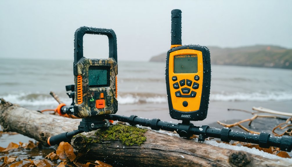 garrett versus nokta waterproof detectors