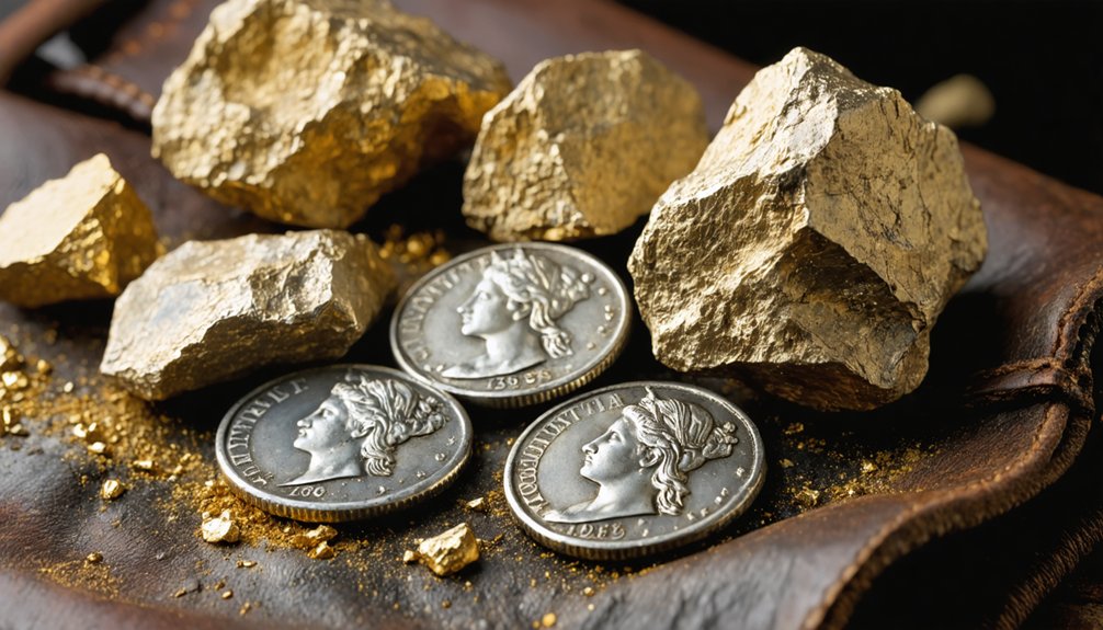 gold rush impacts coinage