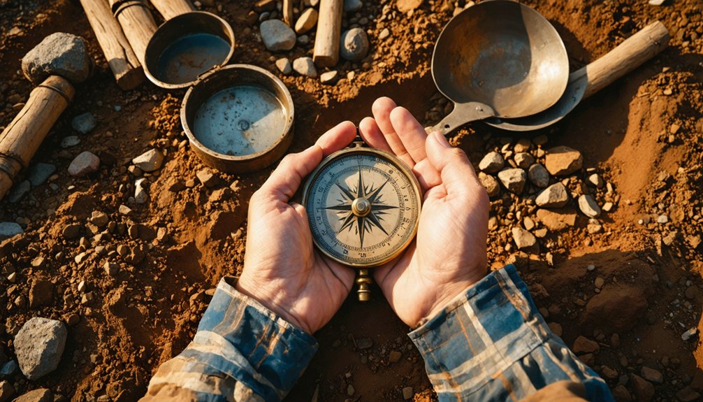 gold rush tools and artifacts
