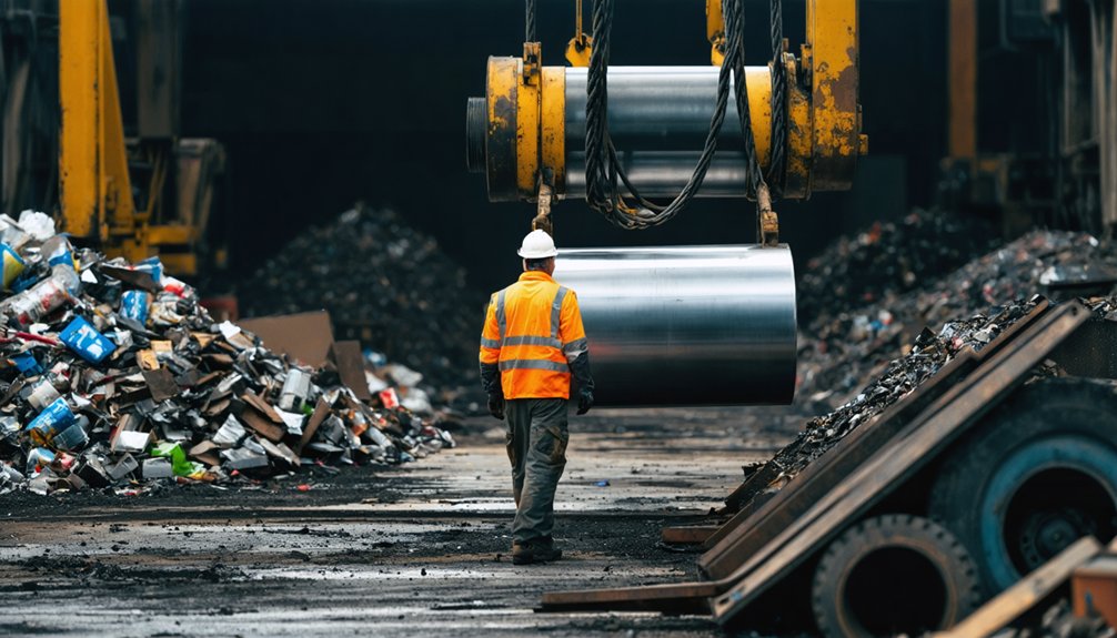 heavy trash coil management
