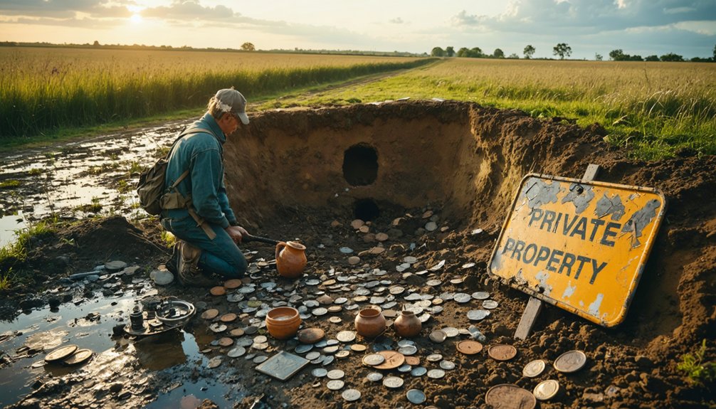 heritage destruction from metal detecting