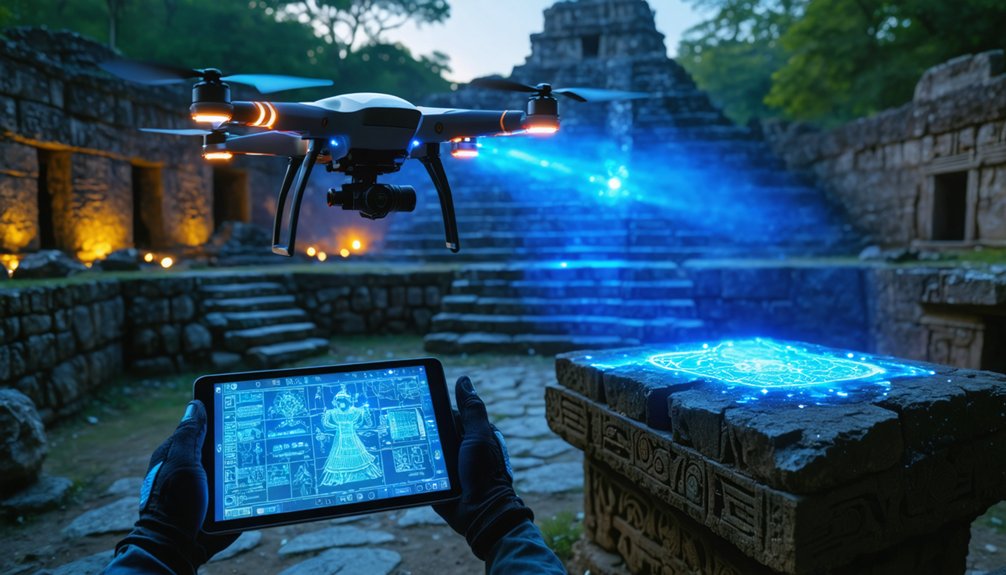 high tech archaeological treasure recovery