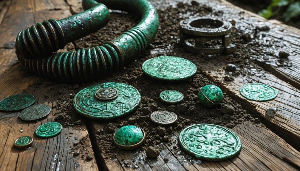 historic artifacts found metal detecting