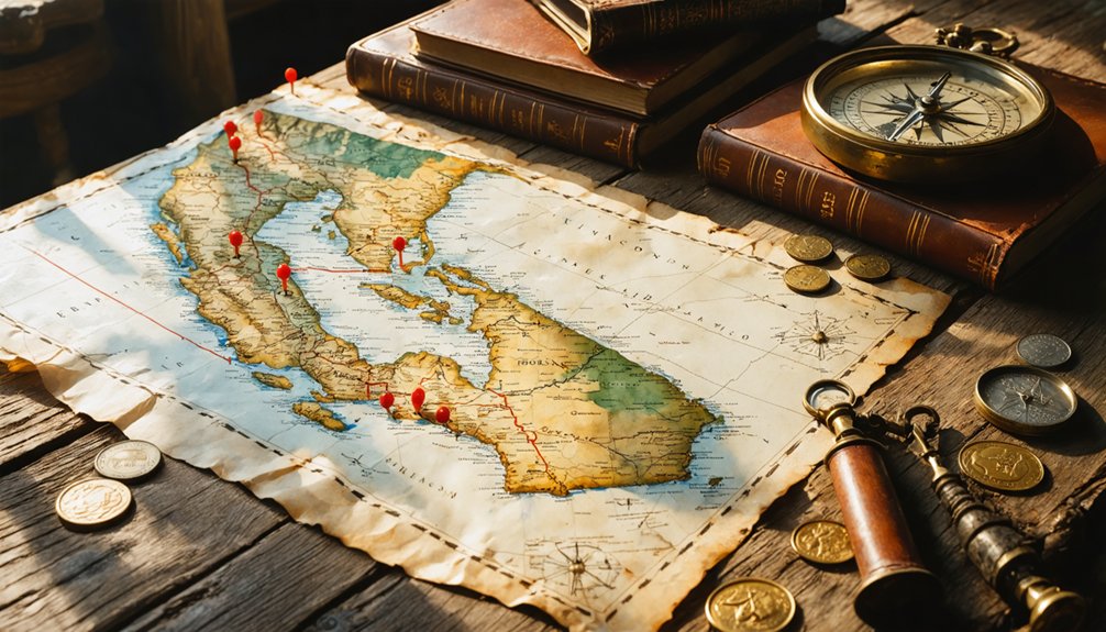 historic california mission route