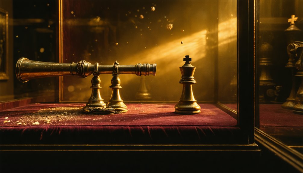 historical artifacts and figures