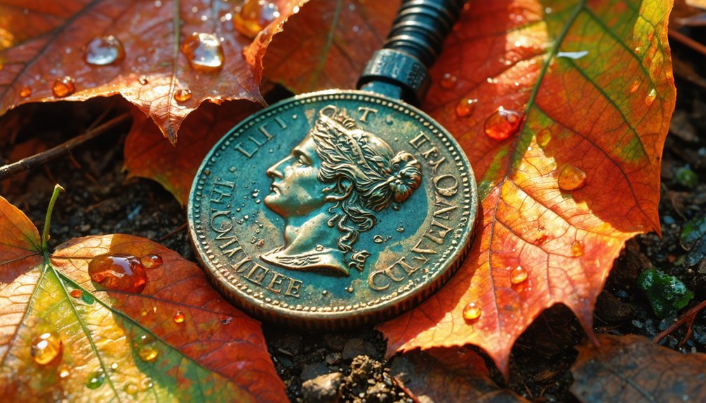 ideal autumn metal detecting conditions