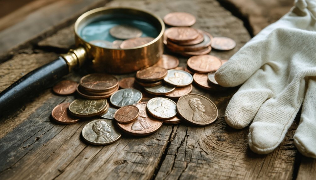 identifying vintage wheat pennies