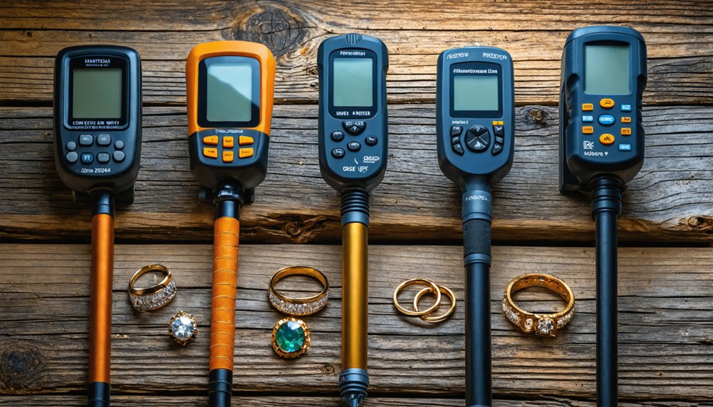 jewelry hunting detector comparison