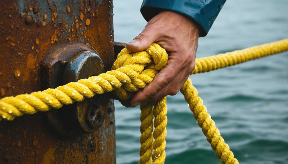 knot testing for heavy loads