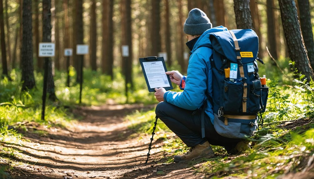 legal rules for forest detecting