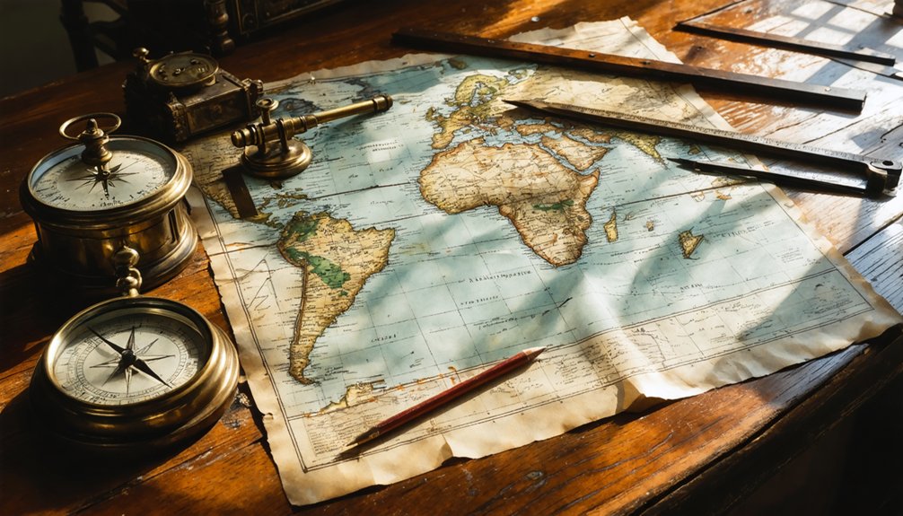 locating submerged vessel locations