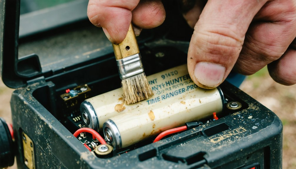 maintain battery and cleanliness