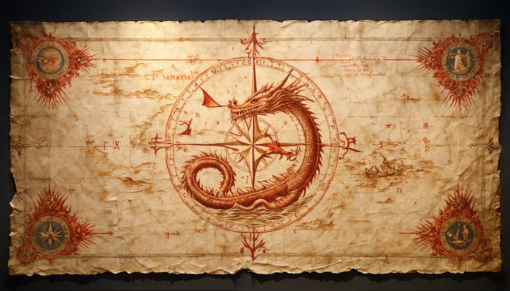 medieval nautical chart warnings