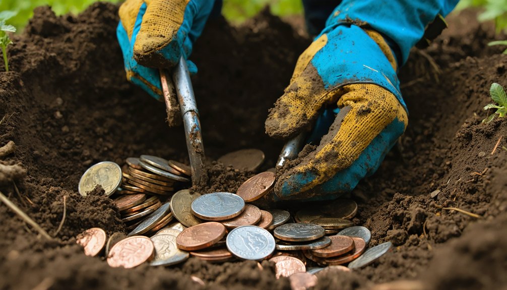 metal detecting for coins