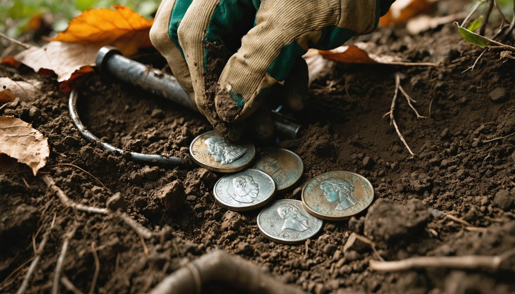 metal detecting for coins