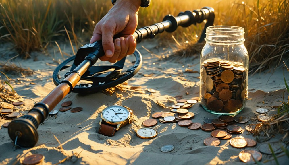 metal detecting for profit