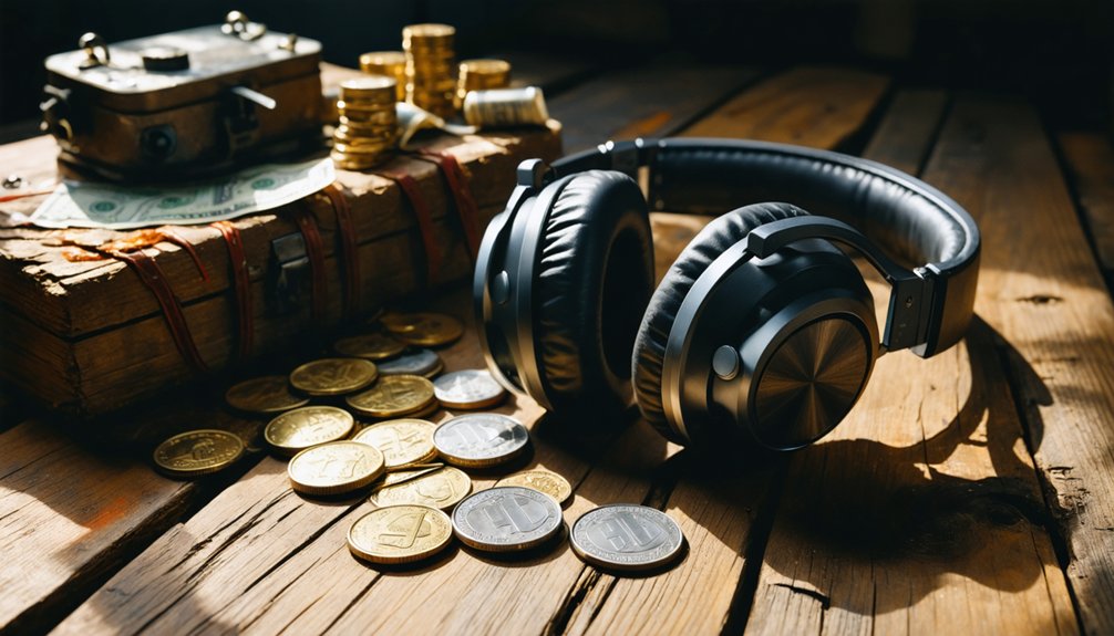 metal detecting headphone tiers