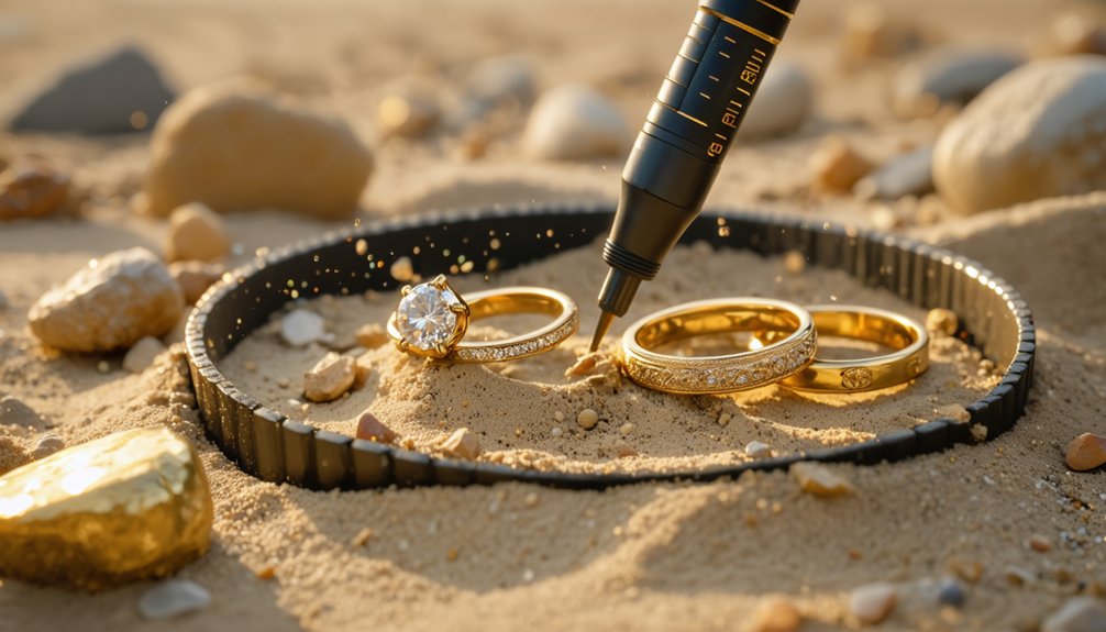 metal detecting performance features