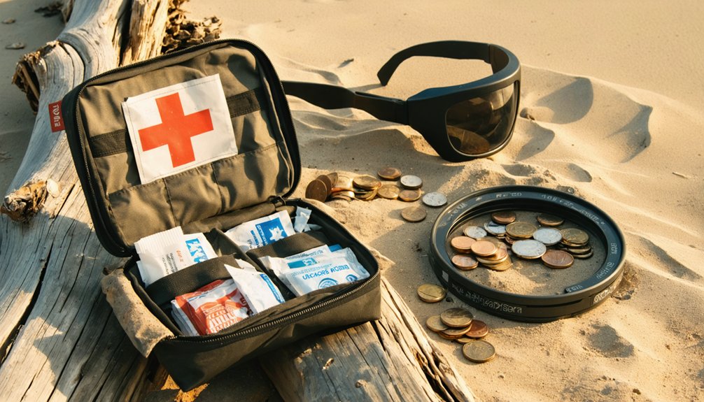 metal detecting safety supplies