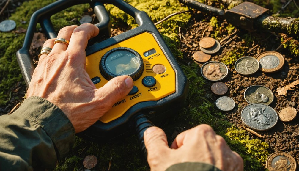 metal detecting settings guide