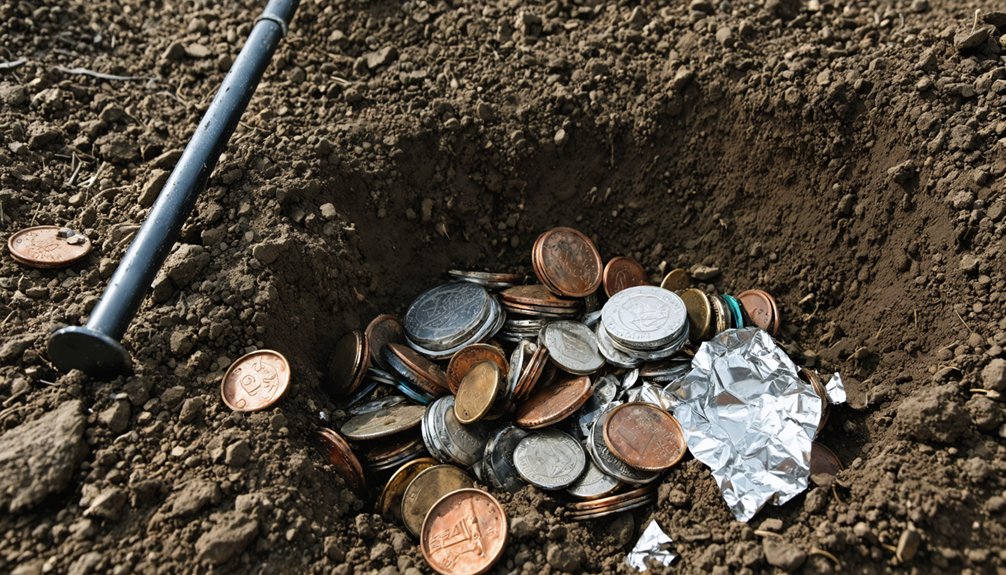 metal detecting target errors