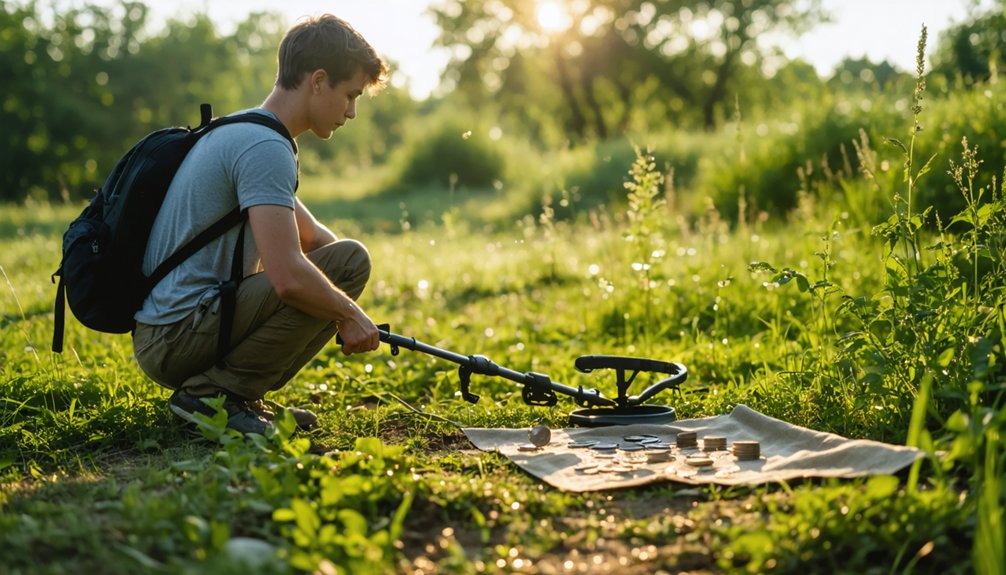 metal detecting tips beginners