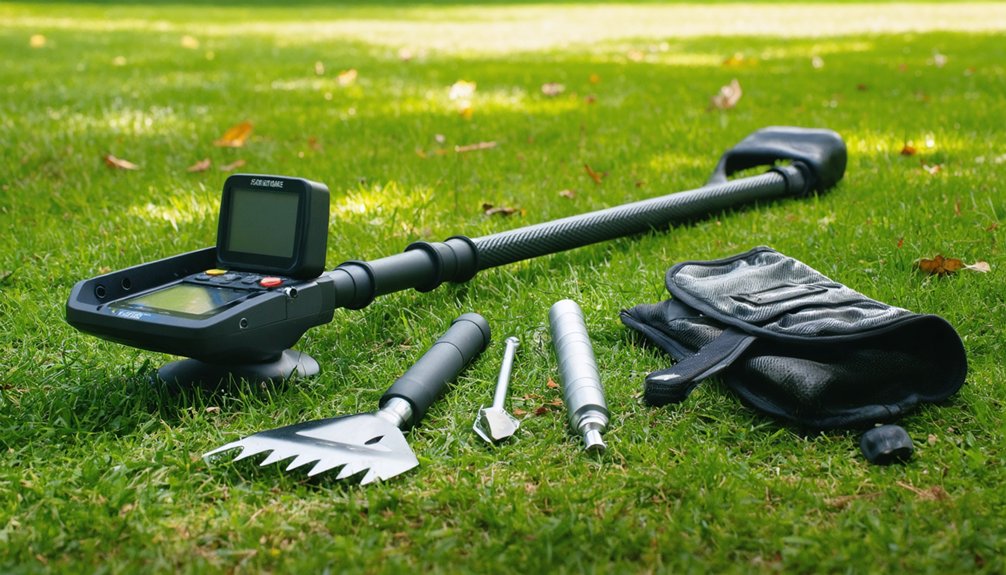 metal detecting tools parks