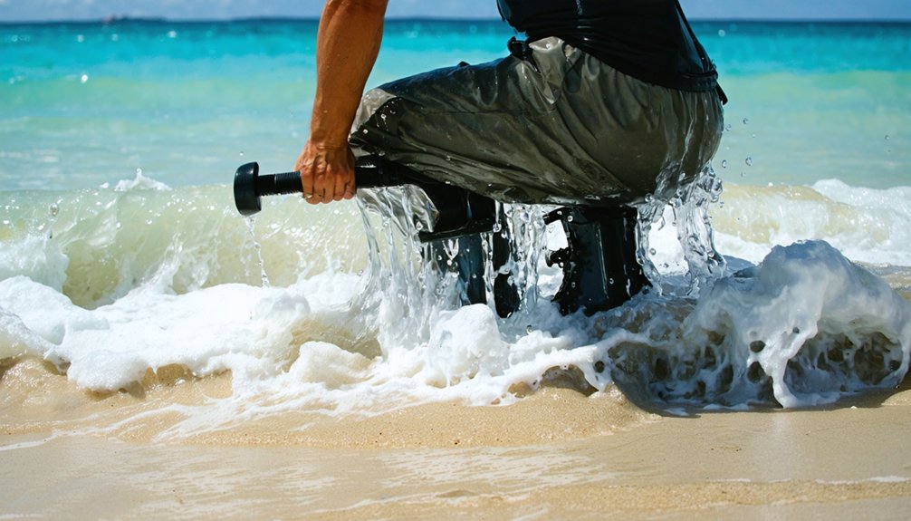 metal detectors water resistance