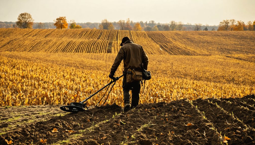 midwest autumn field hunting