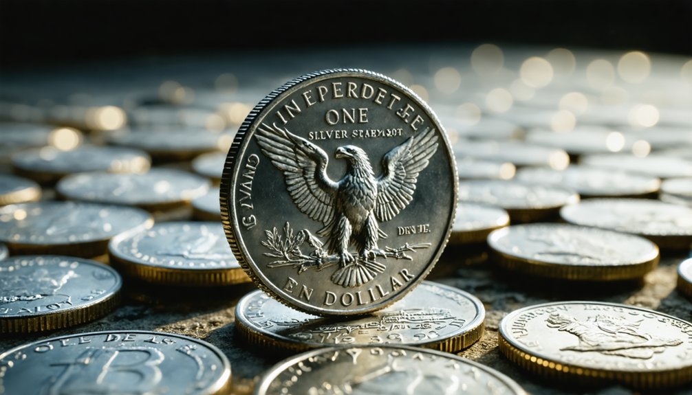 mint mark placement details