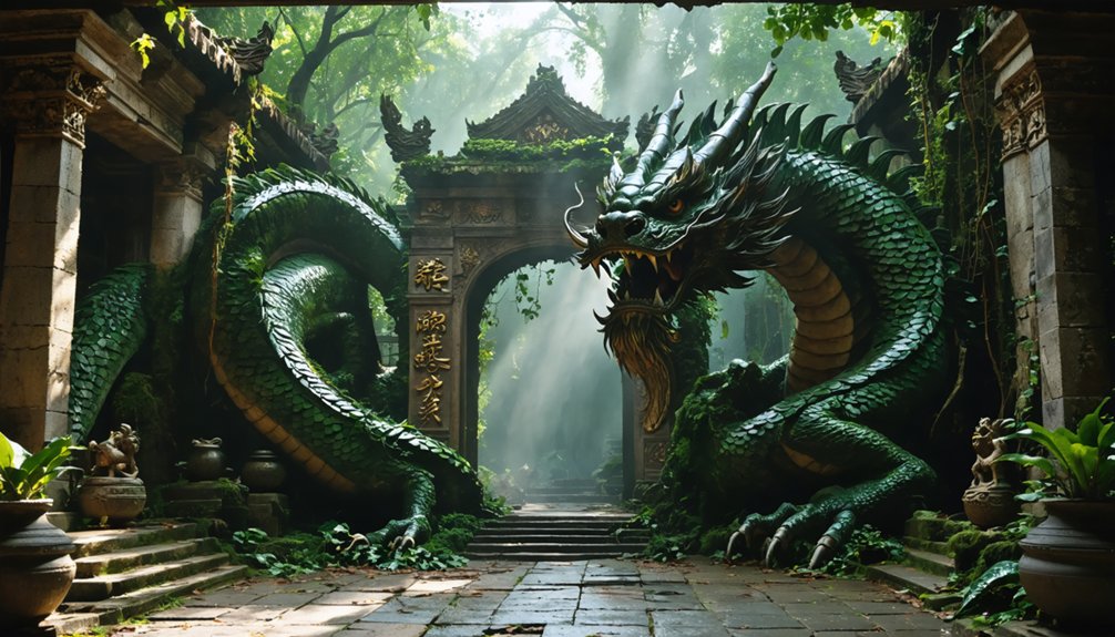 mythical guardians of treasures