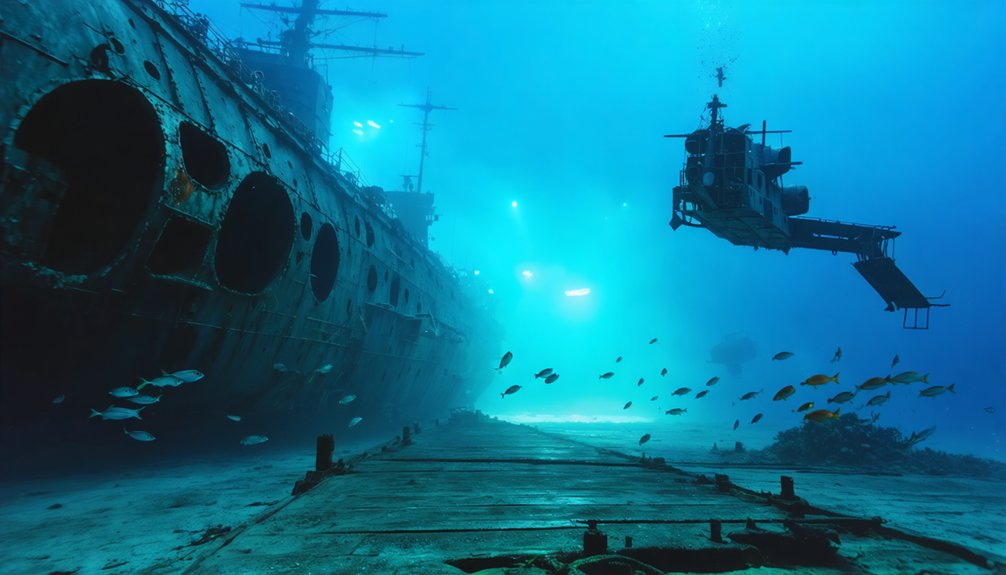 nuclear wreck at bikini