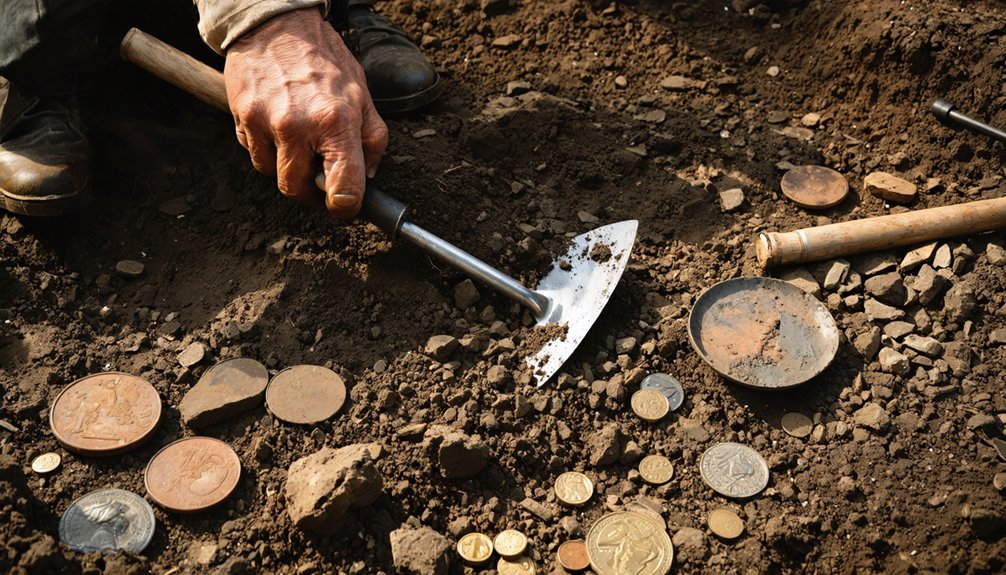 old site metal detecting