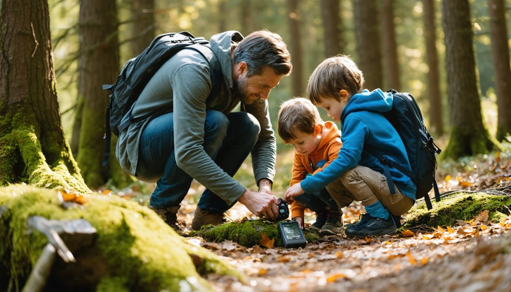 outdoor adventure with children