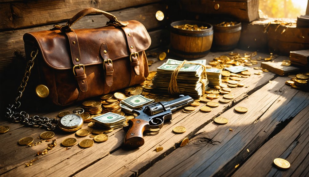 outlaw treasure hidden stash