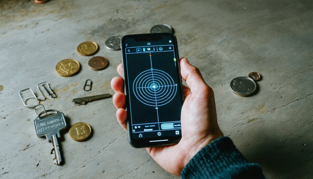 phone as metal detector