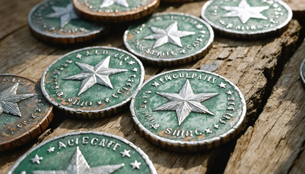 post civil war shield nickels