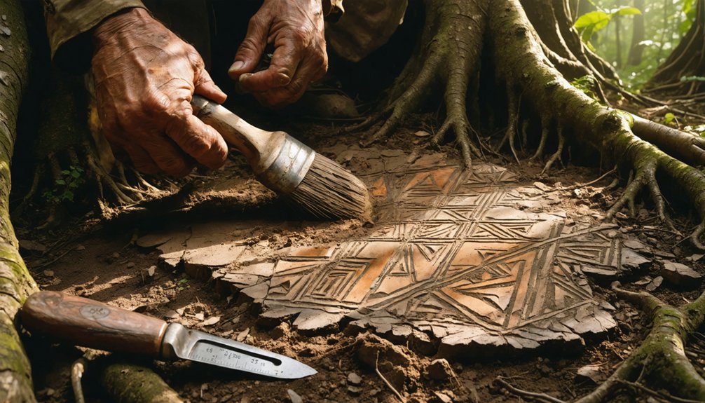 pre columbian artifacts discovery