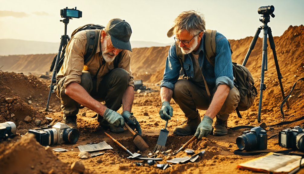 precise careful excavation techniques